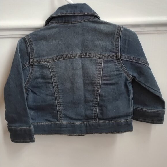 Wonder Nation Baby Denim Jean Jacket – Size 6–9M - Picture 2 of 2